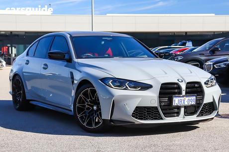 Grey 2024 BMW M3 Sedan