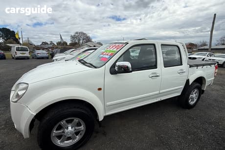 White 2009 Great Wall V240 Dual Cab Utility (4X4)