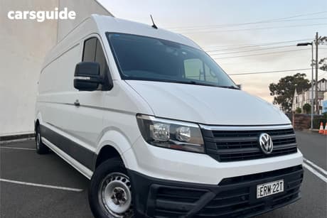 White 2018 Volkswagen Crafter Van 35 Tdi 410 Lwb