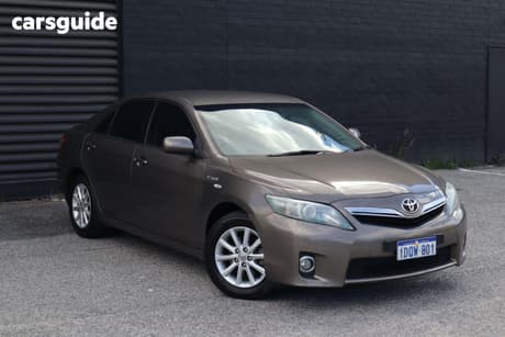 Bronze 2010 Toyota Camry Sedan Luxury Hybrid