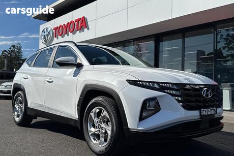 White 2023 Hyundai Tucson Wagon (Fwd)