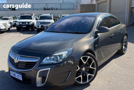 Grey 2015 Holden Insignia Sedan Vxr