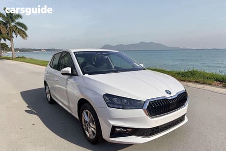 White 2026 Skoda Fabia Hatch 85TSI SELECT F