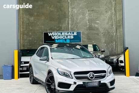 Silver 2016 Mercedes-Benz GLA45 Wagon 4Matic