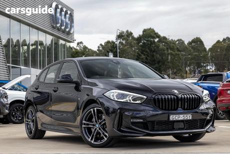 Black 2023 BMW 118I Hatchback M Sport