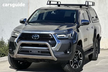 Grey 2022 Toyota Hilux Double Cab Pick Up Sr5 (4X4)