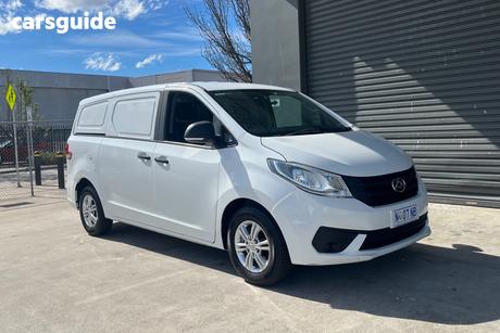 White 2021 LDV G10+ Van Barn Door