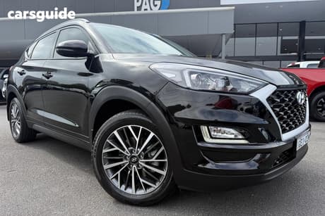 Black 2021 Hyundai Tucson Wagon Active (2Wd)