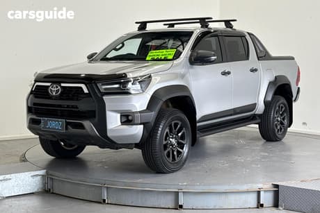 Silver 2024 Toyota Hilux Double Cab Pick Up Rogue 48V (4X4)