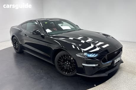 Black 2018 Ford Mustang Coupe Fastback Gt 5.0 V8