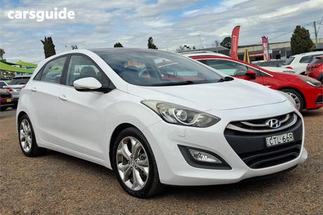 White 2014 Hyundai I30 Hatchback Premium