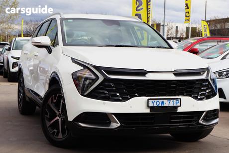 White 2023 Kia Sportage Wagon Sx (Fwd)