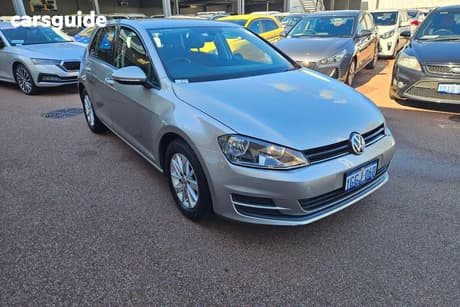 Silver 2017 Volkswagen Golf Hatchback 92 Tsi Trendline