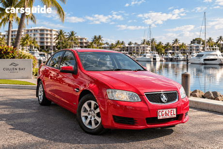 Red 2010 Holden Commodore Sedan Omega