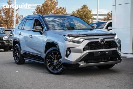 Black 2024 Toyota RAV4 Wagon Xse (2Wd) Hybrid Premium Paint