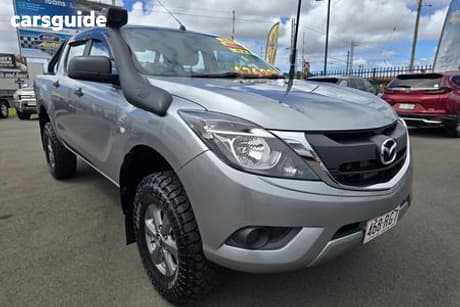 Grey 2016 Mazda BT-50 Dual Cab Utility Xt (4X4)