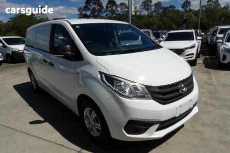 White 2023 LDV G10 Van Lift Door