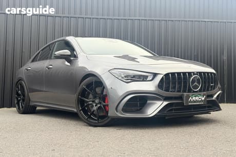 Grey 2020 Mercedes-Benz CLA45 Coupe S 4Matic+