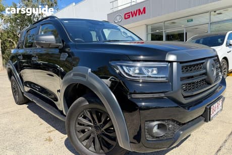 Black 2026 GWM Cannon Dual Cab Utility Vanta (4X4)