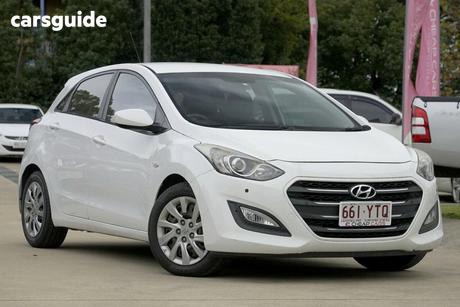 White 2015 Hyundai I30 Hatchback Active 1.6 Crdi
