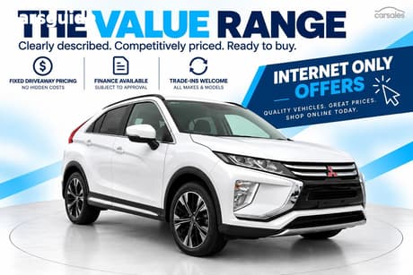 White 2019 Mitsubishi Eclipse Cross Wagon Ls (2Wd)