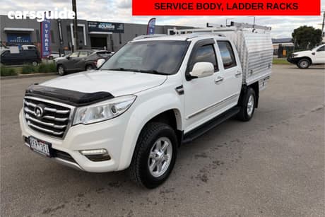 White 2018 Great Wall Steed Dual Cab Utility (4X4)