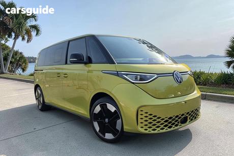 Yellow 2025 Volkswagen ID. Buzz Wagon Pro Lwb