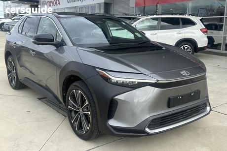 Silver 2024 Toyota BZ4X Wagon Awd - Two Tone Roof