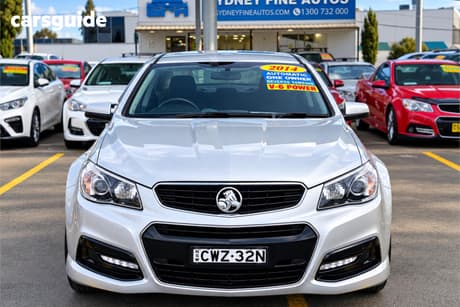 Silver 2014 Holden Commodore Sportswagon Sv6