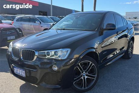 Black 2017 BMW X4 Coupe Xdrive 20D