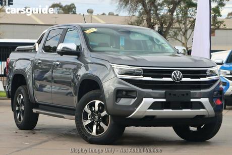 Grey 2025 Volkswagen Amarok Dual Cab Utility Life Tdi500 4Motion Tray