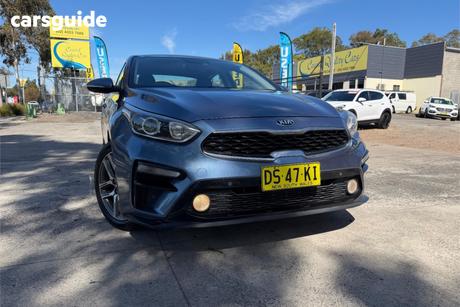 Blue 2018 Kia Cerato Sedan Sport