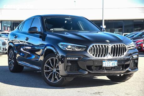 Black 2021 BMW X6 Coupe Xdrive40I M Sport