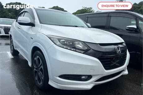 White 2015 Honda Vezel SUV HYBRID Z