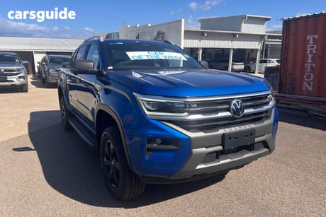 Blue 2026 Volkswagen Amarok Dual Cab Utility Panamericana Tdi600 4Motion