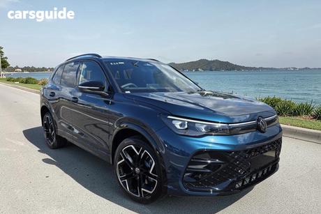 Blue 2026 Volkswagen Tiguan Wagon 195Tsi R-Line
