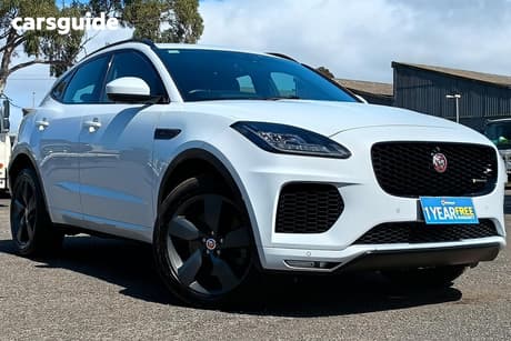 White 2020 Jaguar E-Pace Wagon P250 Chequered Flg Awd (183Kw)