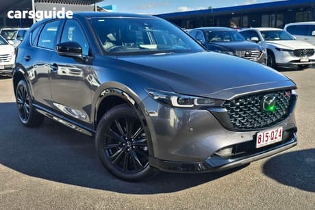 Grey 2022 Mazda CX-5 Wagon Gt Sp Turbo (Awd)