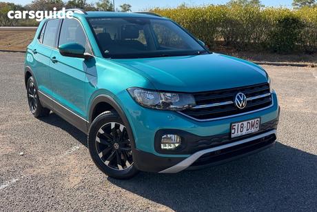 Green 2021 Volkswagen T-Cross Wagon 85Tsi Life