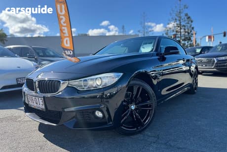 Black 2014 BMW 428I Convertible Sport Line