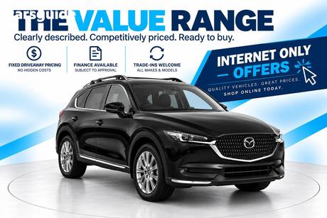 Black 2021 Mazda CX-8 Wagon Asaki Le (Awd)