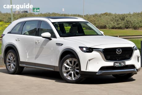 White 2024 Mazda CX-90 Wagon G50E Gt Mhev
