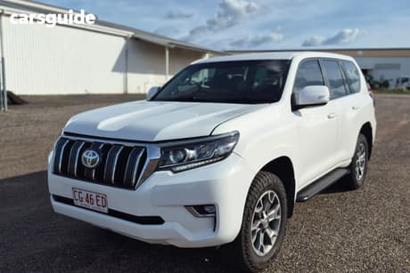 White 2013 Toyota Landcruiser Prado Wagon Gx (4X4)