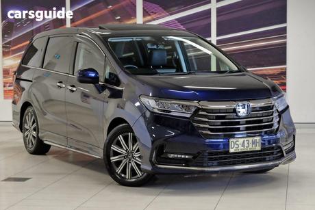 Blue 2021 Honda Odyssey Wagon Vilx7