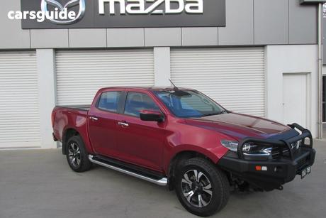 Red 2022 Mazda BT-50 Dual Cab Pick-up Xtr (4X4)