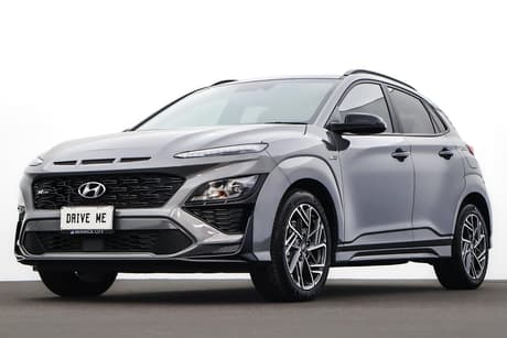 Grey 2023 Hyundai Kona Wagon N Line (Awd)