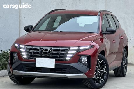 Red 2023 Hyundai Tucson Wagon N Line (Fwd)