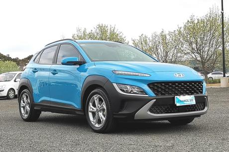Blue 2022 Hyundai Kona Wagon Active (Fwd)