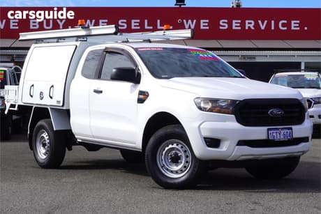 White 2019 Ford Ranger Super Cab Chassis Xl 3.2 (4X4)
