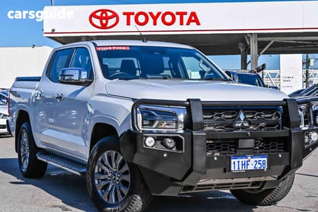 White 2024 Mitsubishi Triton Double Cab Pick Up Gls (4X4)